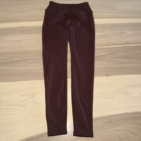 NWOT EXHALI x Apres Hours Staple Brown Athletic Leggings Women's X-Small XS - Picture 5 of 8